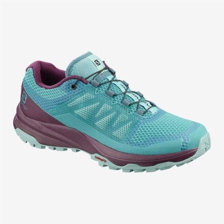 Salomon XA DISCOVERY W Womens Trail Running Shoes Turquoise UK AVME